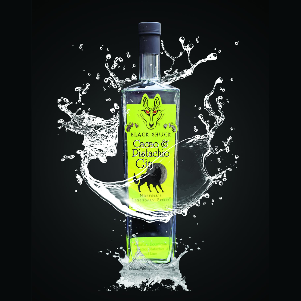 Black Shuck Cacao & Pistachio Gin 70cl 43% vol | Jarrolds, Norwich